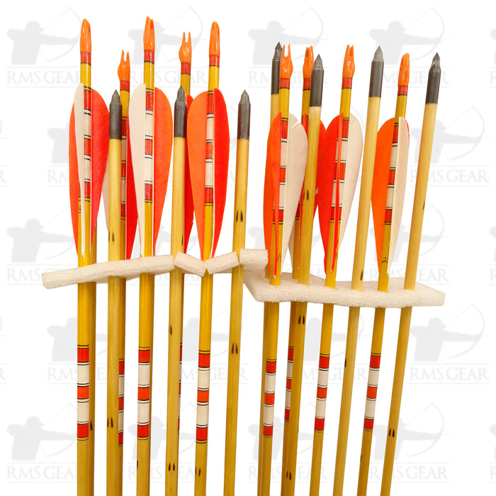 USED - 27" BOP Wood Arrows 55-60# - USED9VD