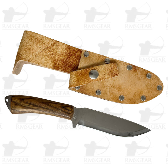 SOB Knives - Wood Handle with Leather Sheath - DP846