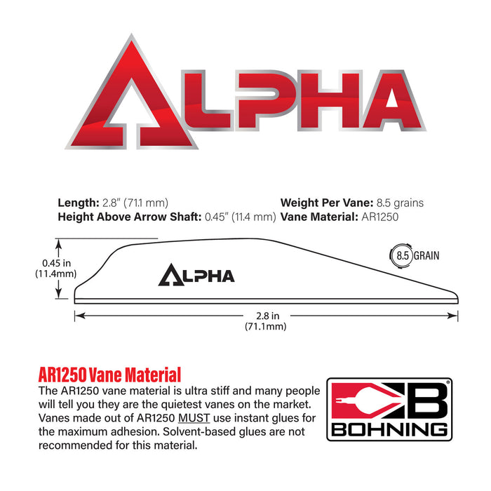 Bohning Alpha Vane (each)