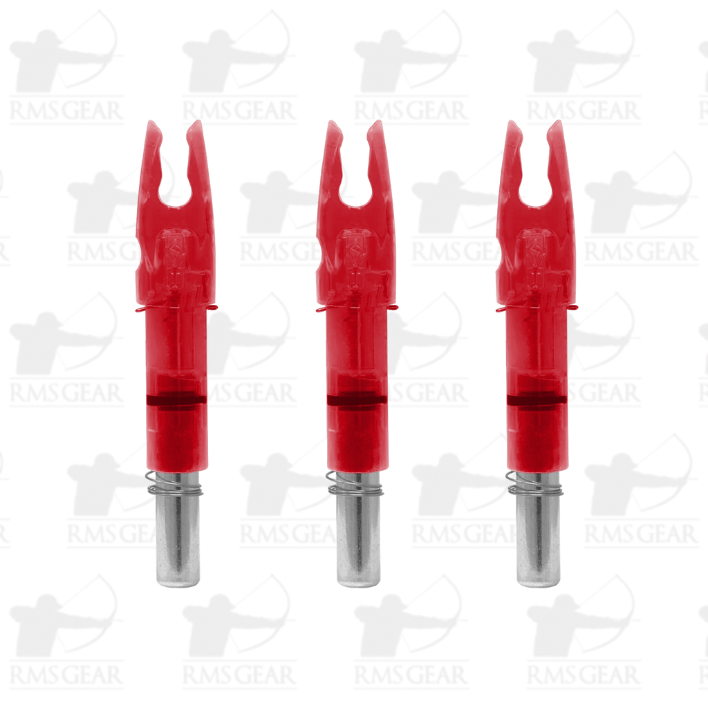 Burt Coyote Lumenok Lighted Crossbow Nock 3 Pack HD Orange