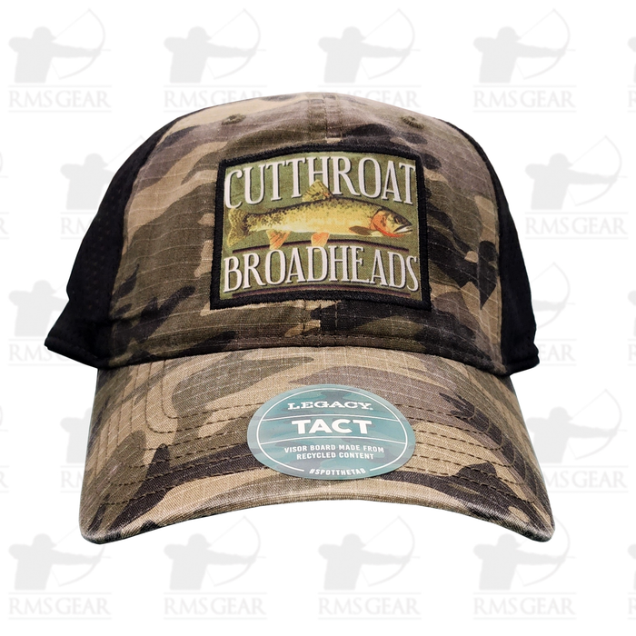 Cutthroat Mesh Trucker Hat Camo/Black