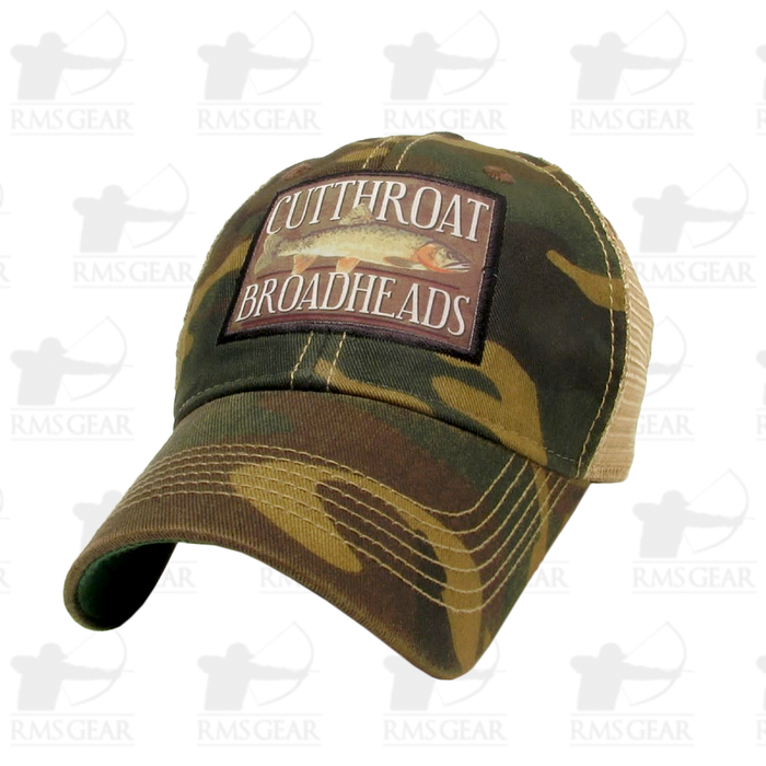 Cutthroat Mesh Trucker Hat Camo