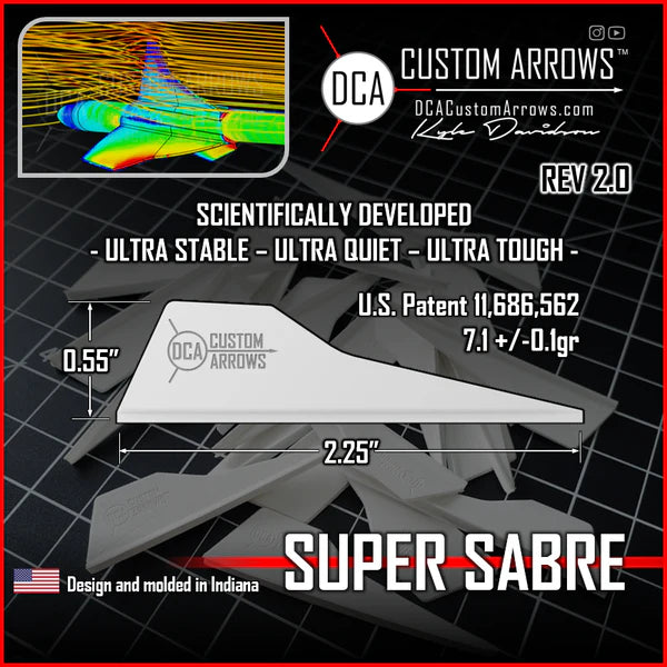 DCA Super Sabre Vane (each)