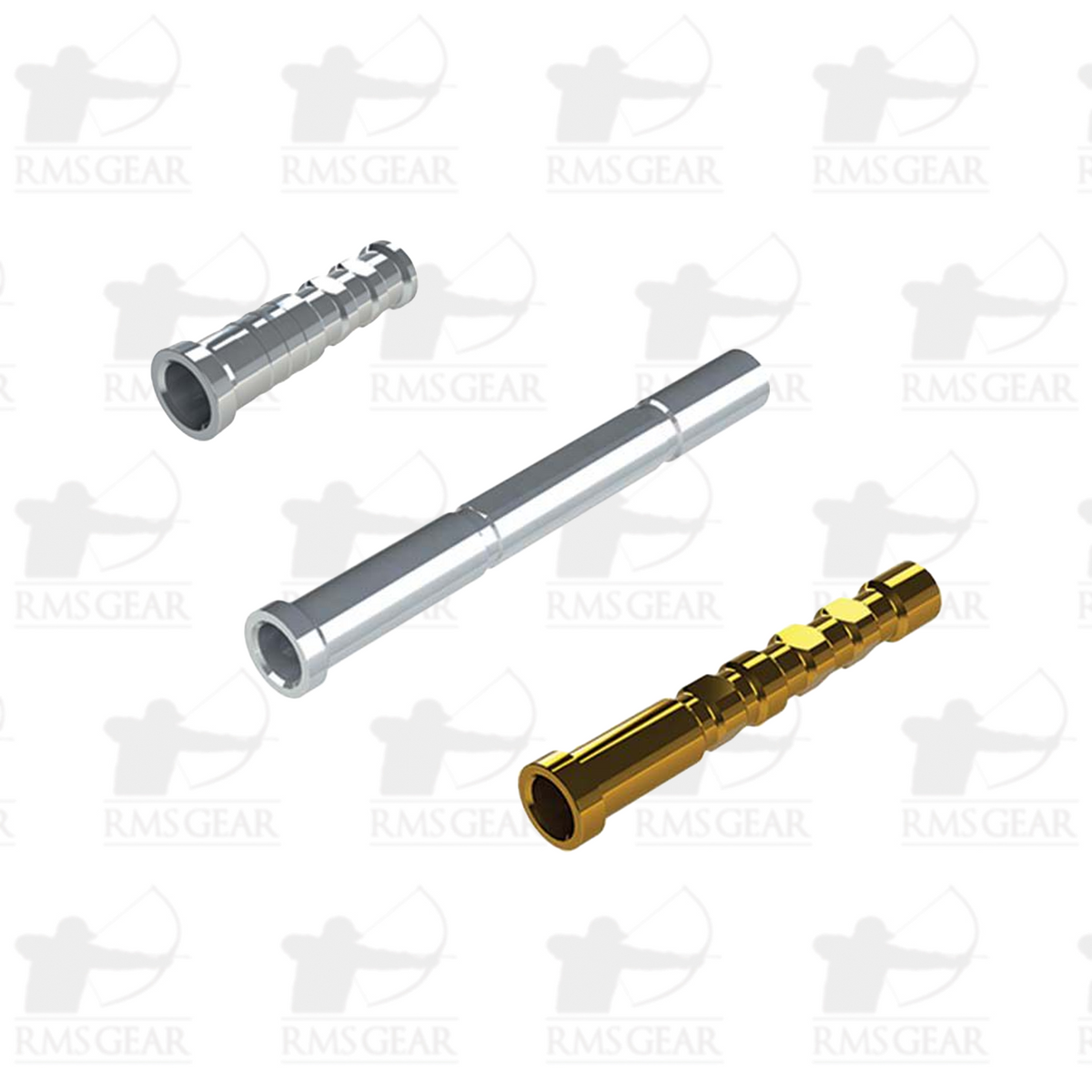 Gold Tip - Inserti Standard Con Punta Dorata, .246, 12 Grani, Confezione Da 12, Per Frecce In Carbonio - 3