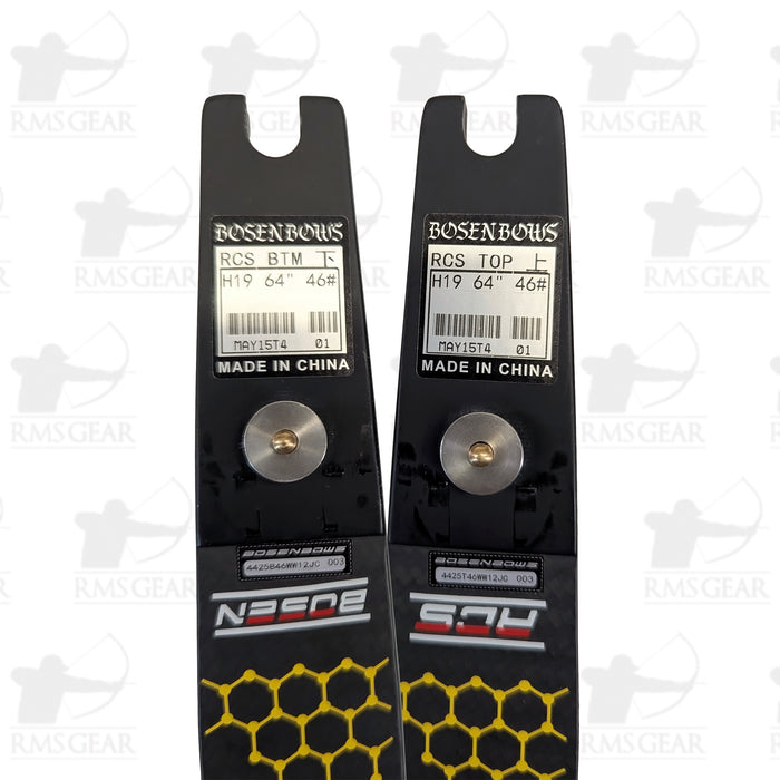 Bosen Bows RCS Limbs - 46@28 - Long - 34425T46WW12JC