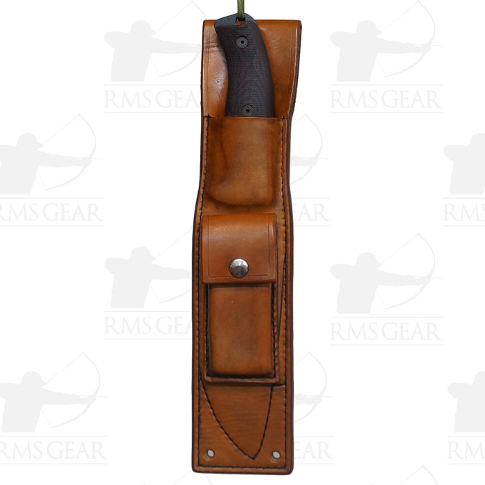 Custom Leather Sheath for Esee 6