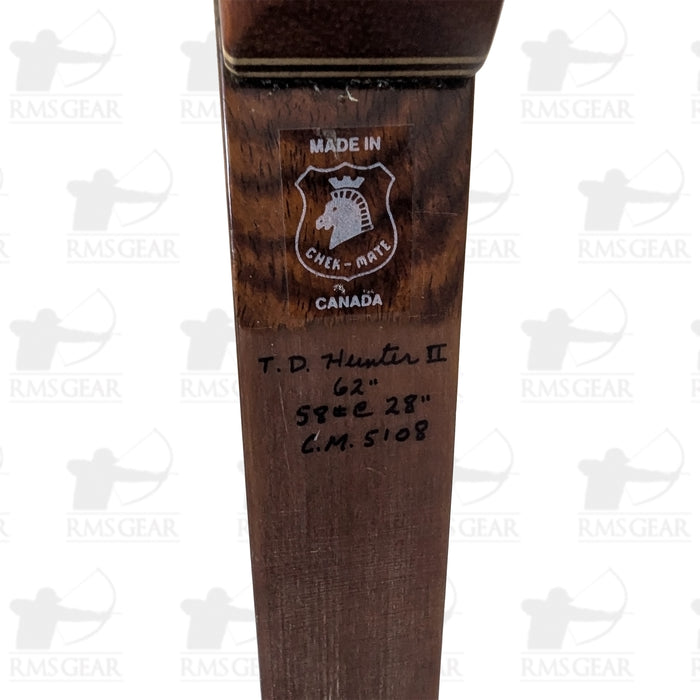 Chek-Mate TD Hunter II - 58@28 - 62” - LM5108