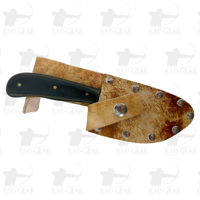SOB Knives - Micarta Handle with Leather Sheath - DP843