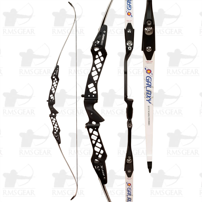 Win&Win ATF-X Riser, Galaxy Gold Star Limbs - 38@28 - 72" - GWW72438SR