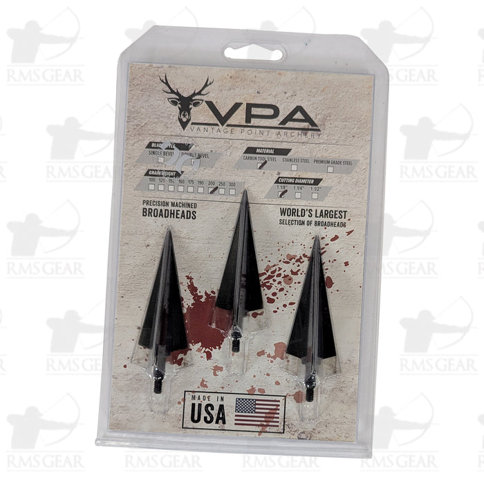 Used VPA 3-Blade Broadheads - 200gr - UV326DT