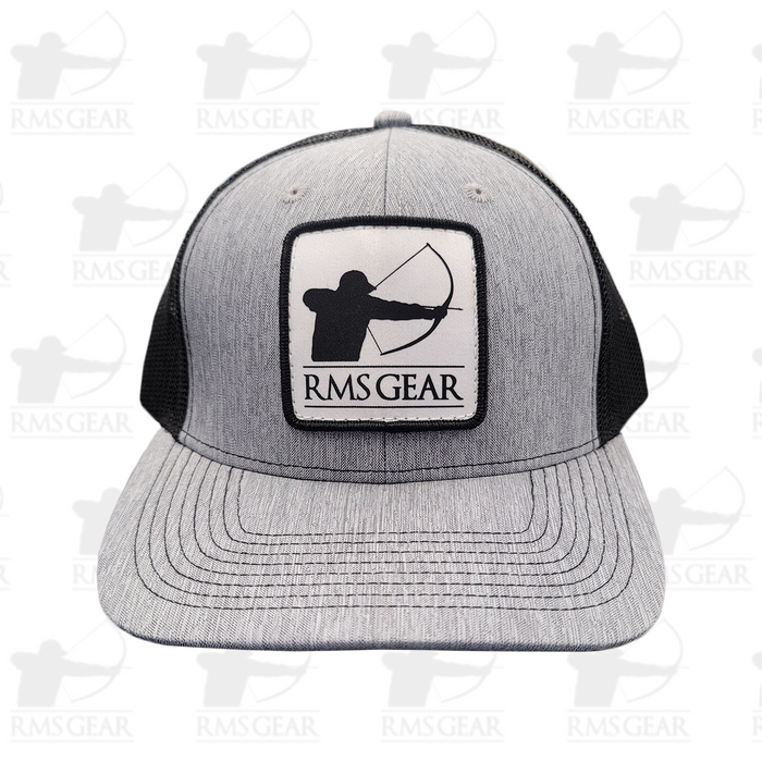 RMSGear Trucker Hat Gray w/ Shooter Logo