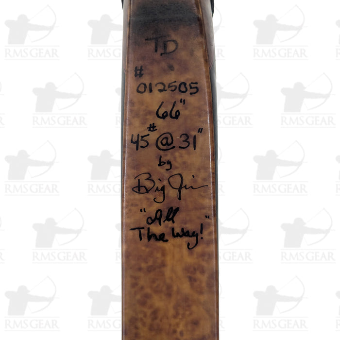 Big Jim Buffalo - 45@31 - 66" - 012505