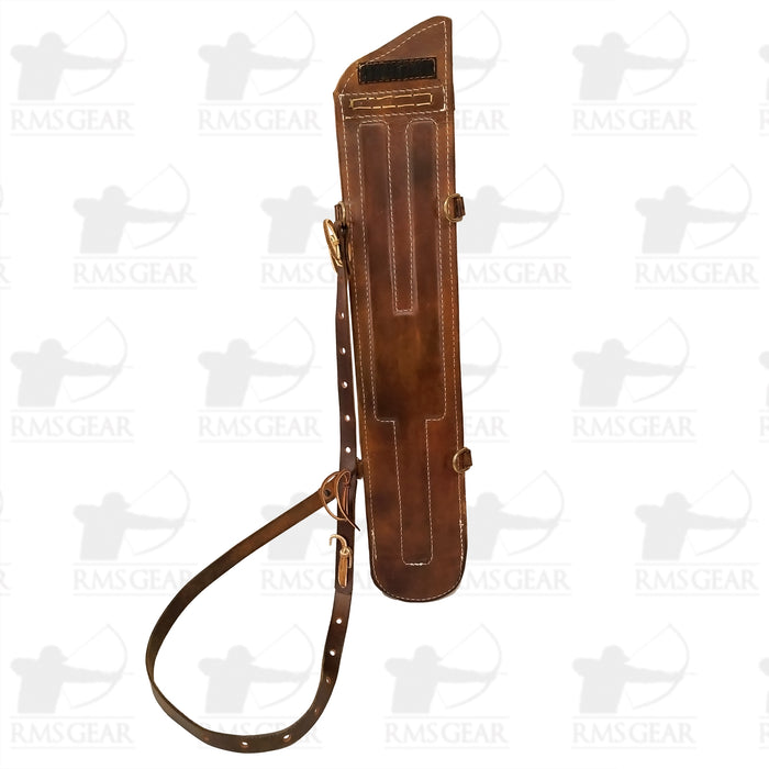 Leather Quiver 4 Arrow w/Strap - LQ4ACG