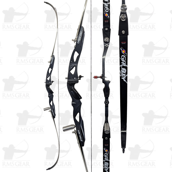 Galaxy Crescent Riser w/ Silver Star Med Limbs - 28@28 - 68" - G2868CK