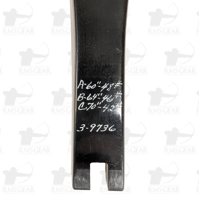 Bear TD Limbs #3 - 48@28 - A-60" - 3-9736