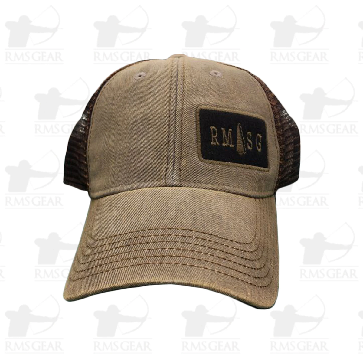 RMSGear Mesh Trucker Hats Greaser w/ Broadhead Logo — Rocky Mountain ...