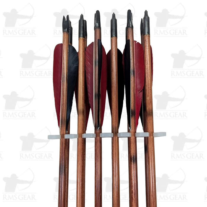 1dz 11/32 45-50# Red Black Turkey-Track - 455DP626