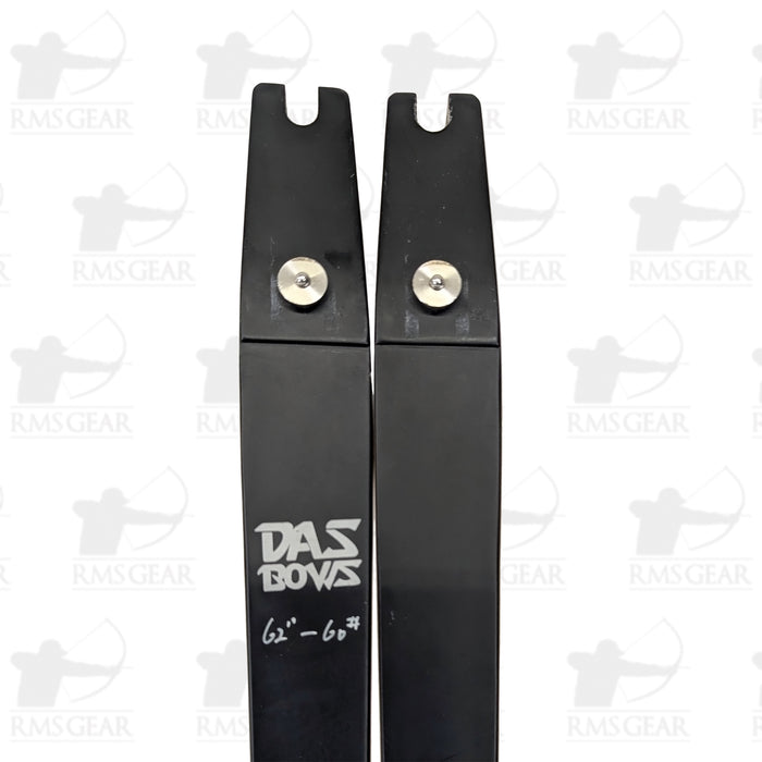 DAS Longbow Limbs - 60@28 - 62" - 11071899