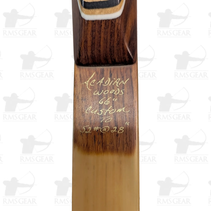 Acadian Woods Tree Stick - 52@28 - 66" - ACT5266DD