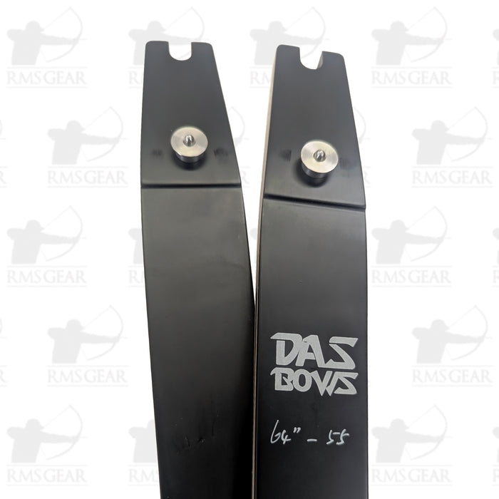 DAS Longbow Limbs - 55@28 - 64" - 211251