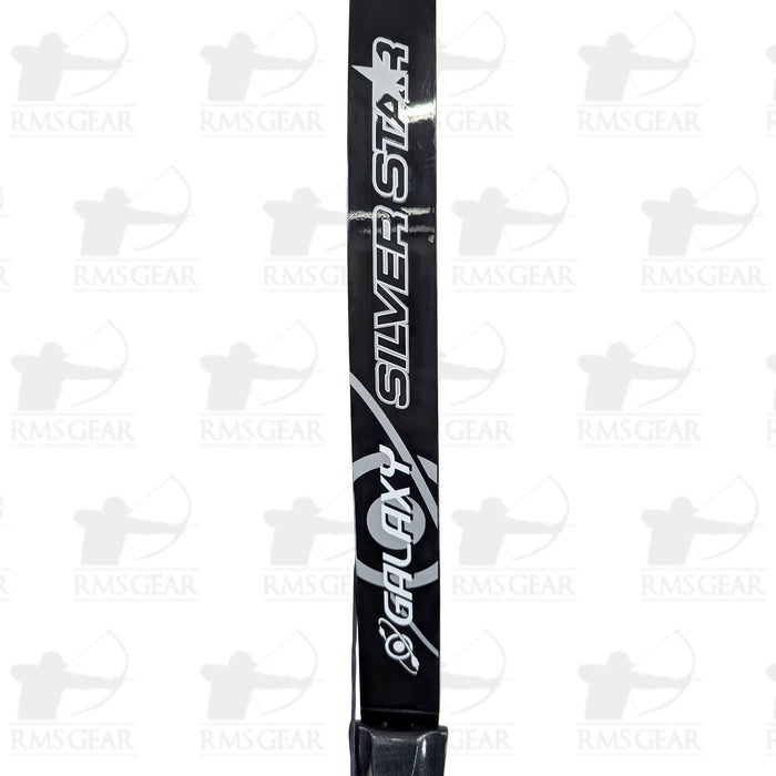 Galaxy Crescent Riser w/ Silver Star Med Limbs - 28@28 - 68" - G2868CK