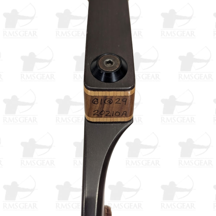 Rocky Mountain Recurve - 61@29 - 60" - 20210A (w/ 2nd set of limbs 60@29)