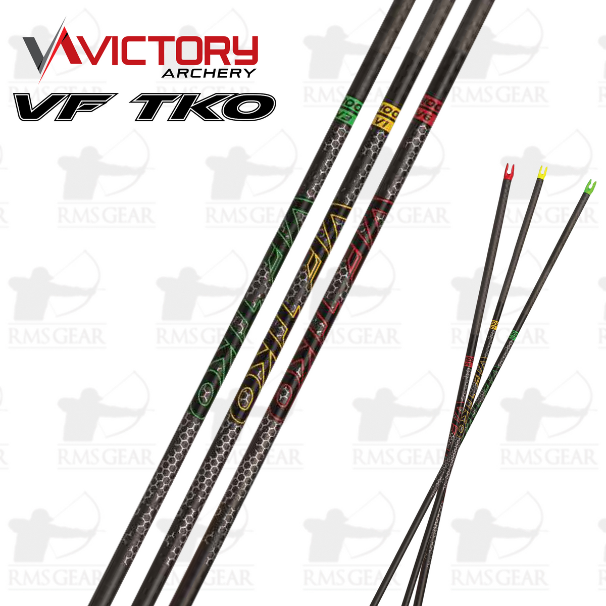 Victory VForce TKO Elite Bare Shafts 12pk 250 Victory VForce TKO Elite Bare Shafts 12pk 250