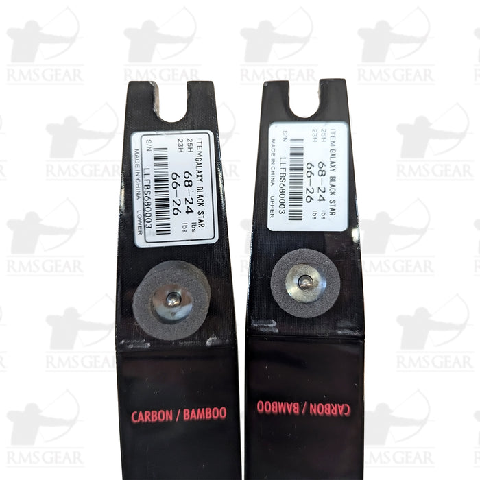 Galaxy Black Star Bamboo ILF Limbs - Medium - 24@28 - LLFBS680003