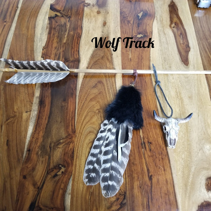 Wolf Track Decorative Arrow - WTAR1DG
