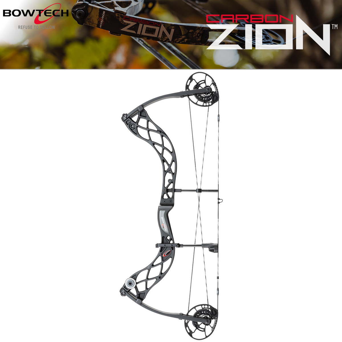 Bowtech icône en carbone prête à chasser arc composé RH 70# 26,5-30 335