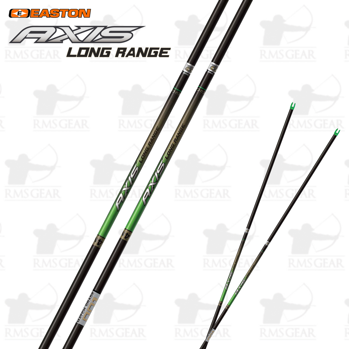 Lot De 12 Flèches Easton Pro Field – Spine 420 – Noir – Occasion USA