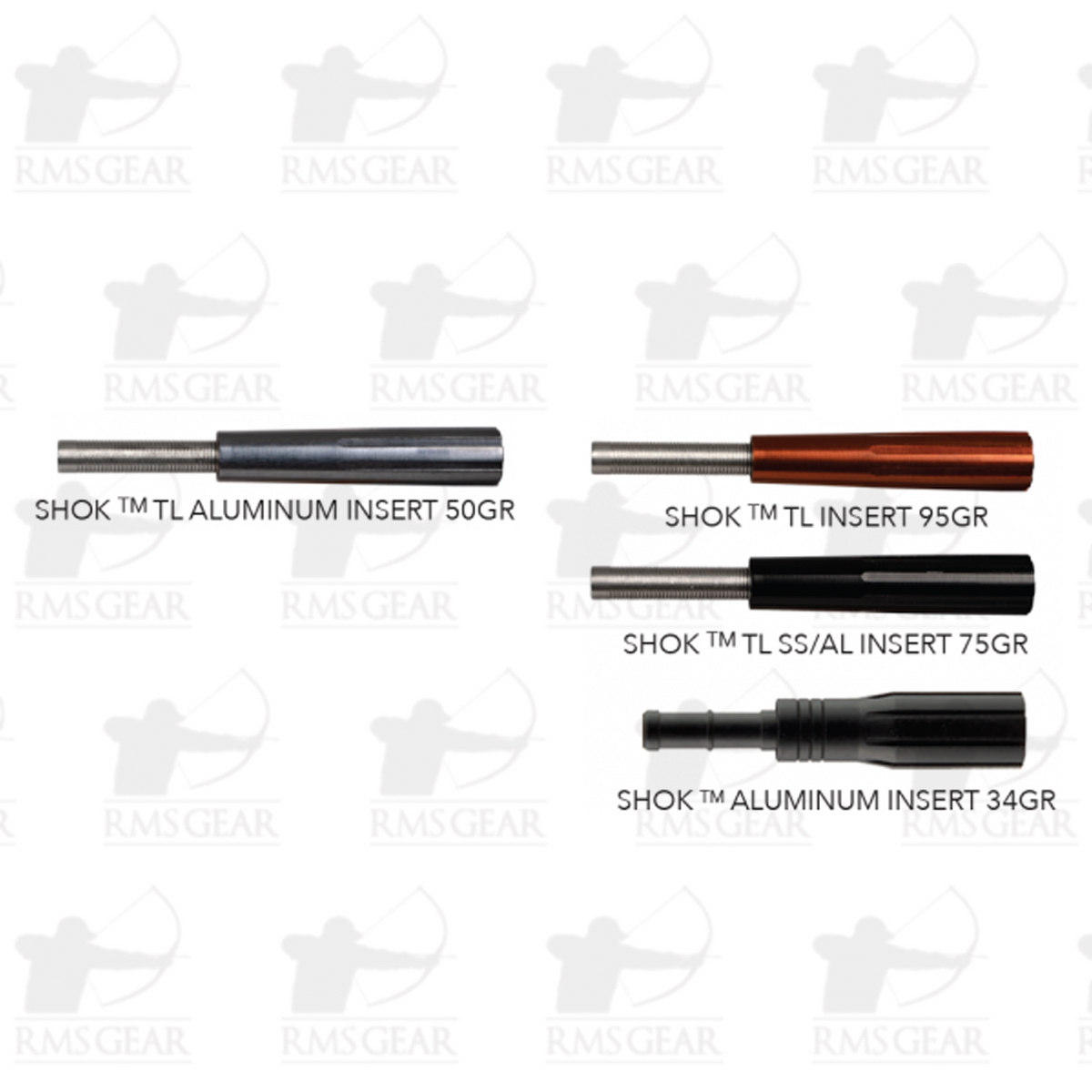 Victory Shok TL 2-Piece Inserts VAP/TKO/VAP-SS .166 Gray 75 gr. 12 pk. Victory Shok TL 2-Piece Inserts VAP/TKO/VAP-SS .166 Gray 75 gr. 12 pk.